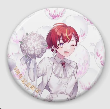 【限定】缶バッジ 夏野星空